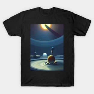 INSIDE AN ALIEN SPACESHIP T-Shirt